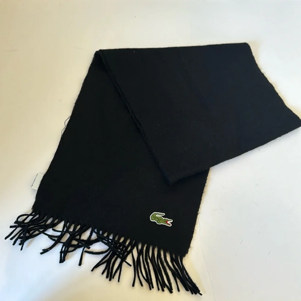 Lacoste wool scarf